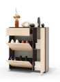 Shoe Rack Organizer Shoe Cabinet With Storage Cabinet and Drawer. 