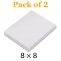 Canvas 8x8 - pack of 2 8x8 Canvas - 8x8 canvas pack of 2 - 8x8 inch canvas - 8x8 canvas - Canvas for painting - Canvases -. 