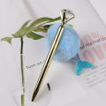 Pack of 1-Big Diamond Rhinestone Ballpoint Pen Replaceable Pen Tip Gem Metal Writing Ballpoint Pens Students School Stationery. 