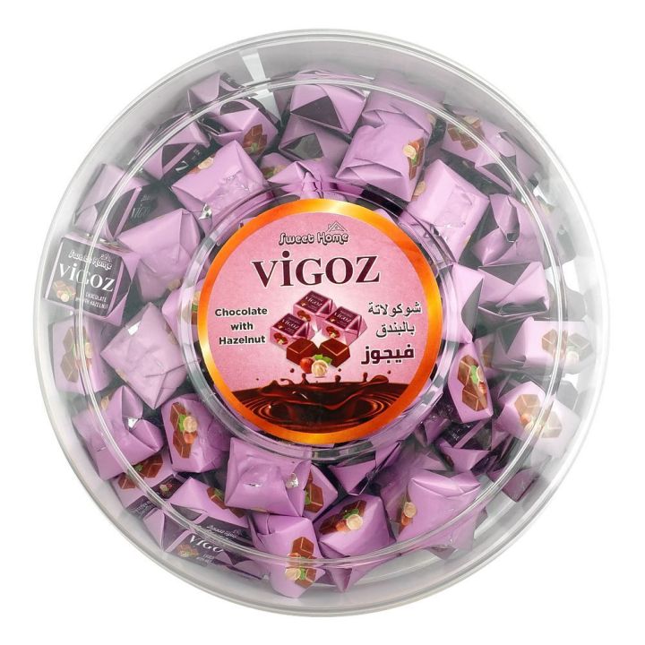 Sweet Home Vigoz Chocolate With Hazelnut Box Of Candies 400gm