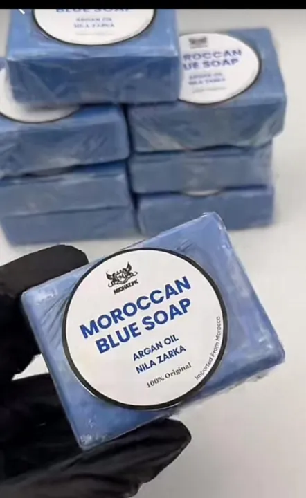 Moroccan%20Blue%20Soap%C2%A0(Nila%20Zarka)%20100ml%20-%20Image%203