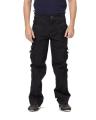 Black - Cotton - Chino Trouser for Men. 