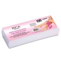 RICA Strong Bonded waxing strips (100) مضبوط جڑ کیلئے موثر بال مٹانے کیلئے StripS Pre-Cut Disposable Wax Strips - 100 Pack Hair Removal Wax strips Wax Paper - Disposable Wax Strip packet contain 100 Strips. 