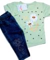 Stylish Suite for Baby Girl For 1-6 Months Shirt wiith Pent. 