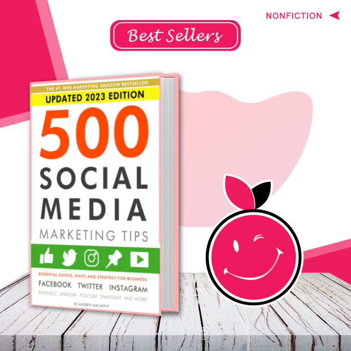 500 Social Media Marketing Tips By Andrew Macarthy | Best seller books Paperback | Buy Books Online Bookberry | Amazon Bestseller