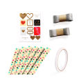 1 Set Wrapping Paper Eco-friendly Smooth Surface Art Paper DIY Adorable Gift Wrapping Paper for Party. 