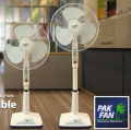 Pak Fan Classic TCP Plastic Stand Fan – Lightweight – 18 Inch with Metal Grill Blade. 