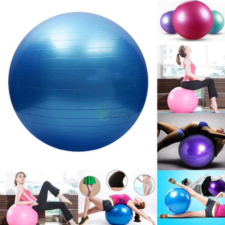 75CM Antiburst Exercise Gym ball with air pump, yoga ball, yoga ball 75cm, exercise ball