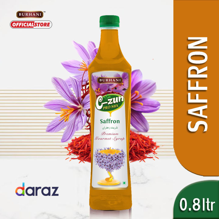 Burhani C-zun ProMix Saffron - Syrup - Sharbat - 800ml