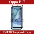 Oppo F17 Full Black 9D/5D/10D/11D/6D Tempered Glass Screen Protector Edge to Edge Full Glue Premium Quality Film For Oppo F17. 