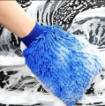 1Pcs Multipurpose Microfiber Car Washing Sponge For Glass Cleaning Duster with Smooth Microfibers and Hand Grip Elastic. 