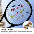 Racquetball Accessories Soft Silicon Tennis Vibration Dampener Long Shockproof Tennis Racket Shock Absorber Racket Dampener Sports Favor. 