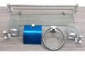 Bathroom Accessories set chrome 7 pieces Comfort Essentials. 