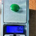 Natural Emerald Stone (Zamurd)  Gum Stone 16.0 crt For Ring Men. 