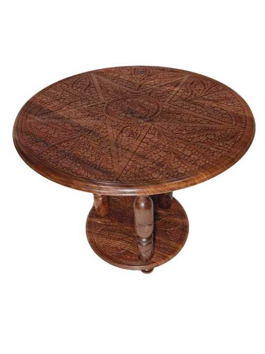 Wooden%20Round%20Table,%20With%20Hand%20Made%20Design,%20Beautiful%20Finishing,%20Unique%20Product%20For%20your%20Home.%20-%20Image%203