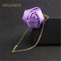 HIGH QUALITY Silk Rose Flower Groom Boutonniere Man Corsage Suit For Wedding Party Decoration. 