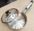 Alpha Premium EggMaster Fry Pan – Stainless Steel Double Bottom Frying Pan. 