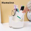 HomeInn Cosmetic Brush Holder Multiple Compartments Countertop Eyebrow Display Case. 