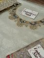 Brand Name   EMAN COLLECTION 2023**organze fully heavy embroidered  front with embroidered neckline with fully adha hand work** BY BANO COLLECTIONS*. 