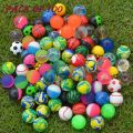 100pcs Children Toy Ball Colored Boy Bouncing Ball Rubber Outdoor Toys Kids Sport Games Elastic. 
