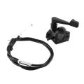Thumb Accelerator Controller Throttle Wire Cable Assembly Fit For Motorcycle ATV Dirt Bike. 