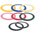 Whiteboard Tape, 8 Pack, Assorted Colors, Thin Tape for Dry Erase Board, Whiteboard Accessories, Erase Board Accessories. 