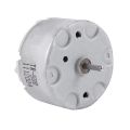 2X RF-500 TB-12560 DC 1.5 - 12 V 2700 U / MIN Idling speed 32 mm diameter DC motor silver. 