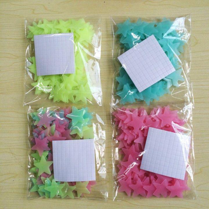 100pcs%20Glow%20In%20The%20Dark%20Luminous%20Stars%20Plastic%20Wall%20Stickers%20Decal%20for%20Kids%20Baby%20Room%20Glowing%20Home%20Sticker%20Decorations%20-%20Image%205