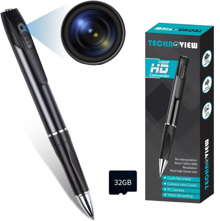 HD Video Pen Recorder, 1080P Pen Video Recorder, Digital Pen with ...