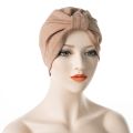 2021 Fashion Turban Cap for Women Soft Muslim Hats Female Inner Caps Solid Arab Indian Bonnet Wrap Head Scarf Hat Chemo Cancer. 