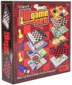Gamie 10 in 1 Board Game Set, Travel-Friendly Family Board Game Set with Backgammon, Chinese Checkers, Snakes and Ladders, Game of The Goose, Sorry, Draught, Racing, Chess and More. 