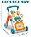 Huanger - Baby Walker Baby Sit-to-Stand Learning Multi purpose Walker Toddler Toys Push and Pull Toy Learning Walking Toys For Baby Toddler Educational Purpose. 