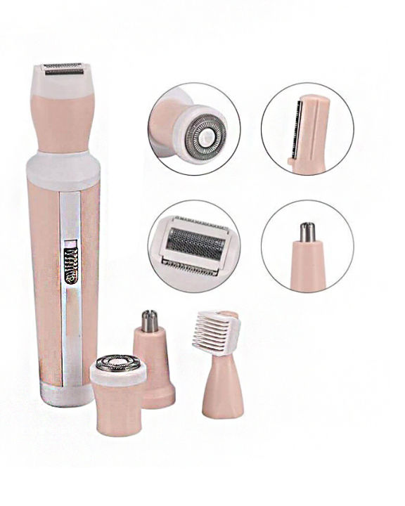 Women%20Trimmer%204%20in%201%20Facial%20Hair,%20Eyebrow,%20Nose%20Trimmer%20Electric%20Ladies%20Shaver,%20Rechargeable%20Ladies%20Hair%20Removal%20Machine%20Painless%20Hair%20Removing%20Machine%20body%20hair%20shaver%20for%20women%20-%20Image%203