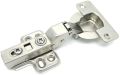 Pack of 10 Soft Close Hinges Stainless Steel 110 Degree Cabinet Cupboard Wardrobe Door Inset Mounting, Soft Closing Mechanism. 