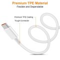 TYPE C ORIGINAL DATA CABLE + FAST CHARGING CABLE 66 WATT, 6 AMPERE GIVES SUPER FAST TURBO CHARGING EXPERIENCE TO ALL ANDROID PHONES. 