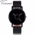 Ready Stock Jam Tangan Murah Women Casual Leather Strap Quartz Watch. 