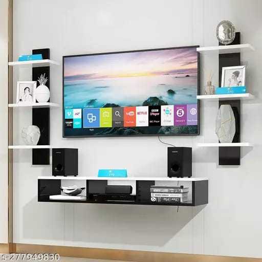 Led tv shelf Wall mounted Lcd racks Wall Mounted Media Console Floating