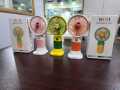 Mini Fan Quiet Operation Portable Energy-saving Lightweight USB Rechargeable Plastic Handheld Fan Multi-purpose Pocket Fan. 
