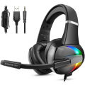 Beexcellent GM-7 RGB LED Gaming Headset 3.5mm Jack |100 % Original Headphone | Noise reduce. 
