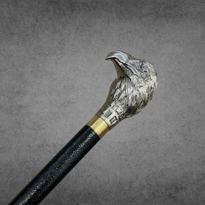 Mktaders, Pommel Handle EAGLE Head Thorondor Stick, walking cane, walking stick, hiking stick, aluminum waking canes, best gift for men, old men walking stick