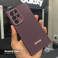 Samsung Galaxy S22 Ultra Back Case - Burgundy. 