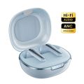 Toocki Noise Cancelling TWS Wireless Headphones Earbuds ANC + ENC Bluetooth 5.4 Headset. 