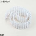 3/5*100cm Miniature Small Wood Fencing Fairy Garden Barrier DIY Dollhouse Wooden Craft Mini Fence Figurine Home Decoration Acces. 