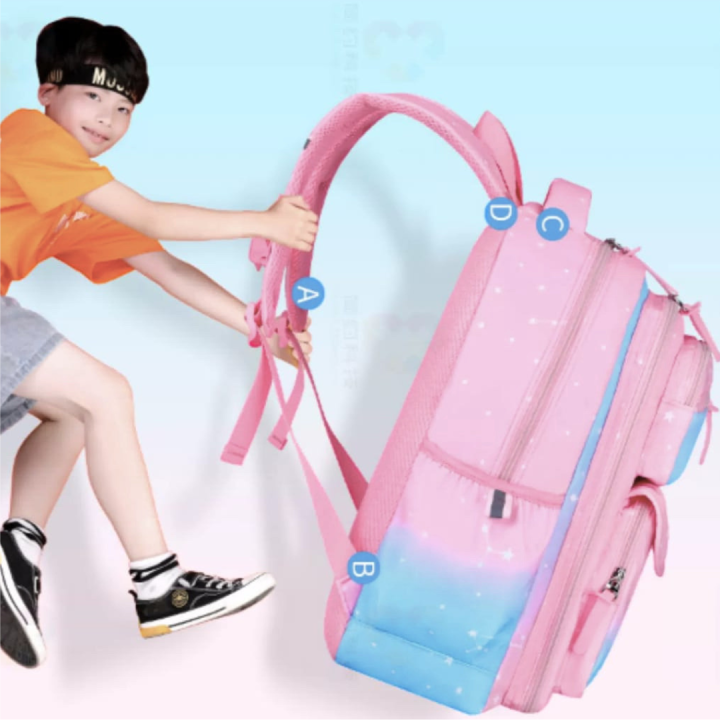 Bagzillas:Girls%20School%20Backpack%203rd%20to%206th%20Grade%20Big%20Capacity%20Collage%20LightWeight%20Backpack%20With%20Out%20keychain%20School%20bag%20For%20Girls%20School%20bag%20For%20Girls%20-%20Image%203