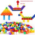 Hexagon Building Blocks DIY Hexagonal Building Blocks Colorful Hexagonal Building Blocks Mini Model Toy DIY Assembled Creative Early Learning Educational Toy For Kids. 