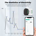 SMATRUL WiFi RF433 Smart Wireless Switch With Power Monitor 16A Light Mini 2 Way Timer Breaker Work for Tuya Google Home Alexa. 