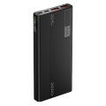Zero® Lumin L-100 Power Bank 10000mAh 22.5W Fast Charging PowerBank | QC 3.0 Powerbank | USB-C Input/Output Powerbank  | Built-in Cable Powerbank | Aluminum Body Powerbank | Portable Powerbank  | Fast Charge Power Bank for Android & IOS. 