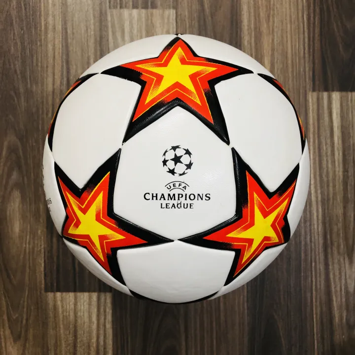 Champion%20league%20Soccer%20Foot%20Ball%202021%20Size%205%20with%20free%20Nozzle%20by%20King%20Sports%20-%20Image%203