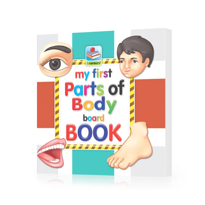 “My First Board Book Of PARTS OF BODY” Hard Bound Qaida CD Size Export ...