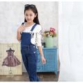 "Glowing Blue Denim Romper for Baby Girls - Dress Up Your Baby Girls Stylishly in Our Glowing Blue Romper: Fashionable, Trendy, Premium Quality, and Finely Stitched". 